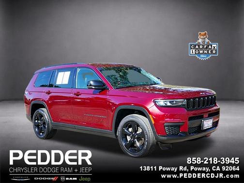 Velvet Red Pearlcoat 2021 Jeep Grand Cherokee L Altitude