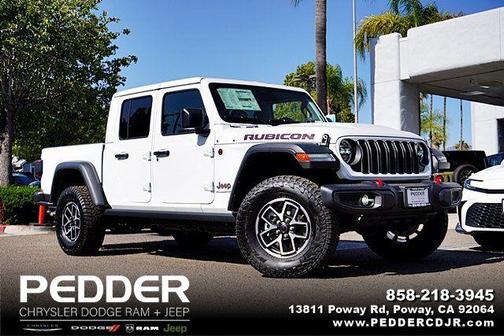 Bright White Clearcoat 2026 Jeep Gladiator Rubicon