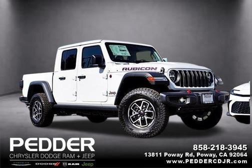 Bright White Clearcoat 2026 Jeep Gladiator Rubicon