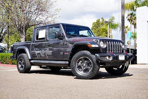 Granite Crystal Metallic Clearcoat 2022 Jeep Gladiator Rubicon