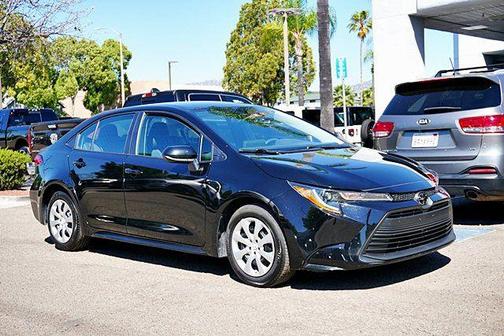 Midnight Black Metallic 2025 Toyota Corolla LE