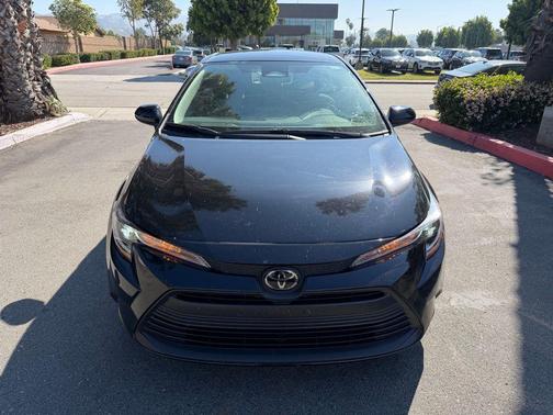 Midnight Black Metallic 2025 Toyota Corolla LE