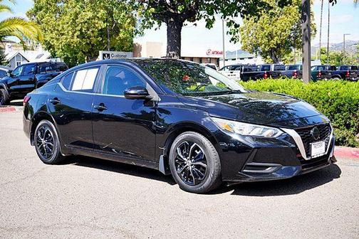 Super Black 2021 Nissan Sentra S