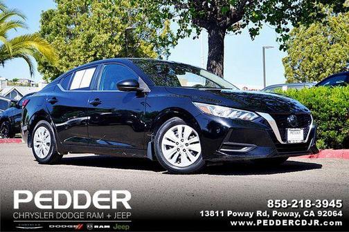 Super Black 2021 Nissan Sentra S