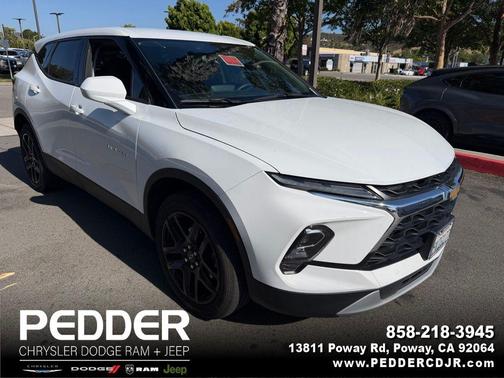 Summit White 2025 Chevrolet Blazer 2LT