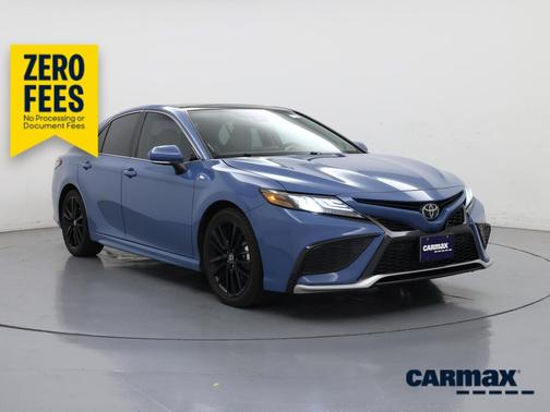 Blue 2023 Toyota Camry XSE