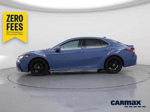 Blue 2023 Toyota Camry XSE