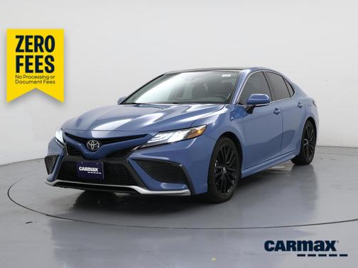 Blue 2023 Toyota Camry XSE