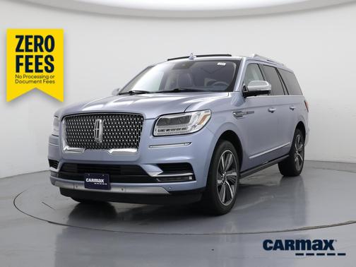 Blue 2019 Lincoln Navigator Black Label