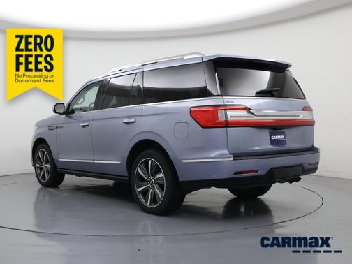 Blue 2019 Lincoln Navigator Black Label