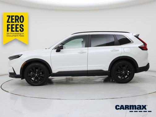 White 2023 Honda CR-V Hybrid Sport Touring