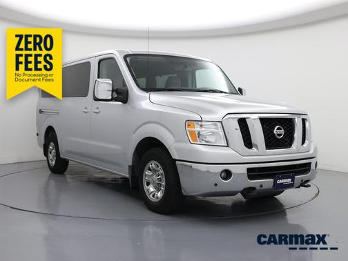 Gray 2017 Nissan NV Passenger NV3500 HD SL