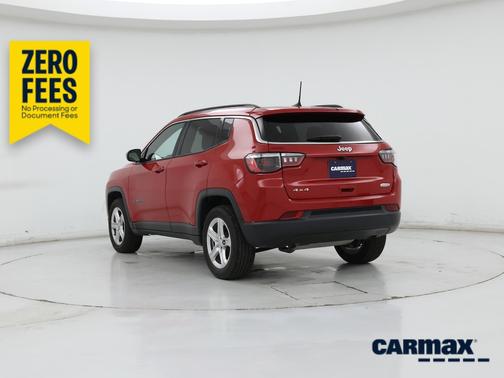 Red 2023 Jeep Compass Latitude