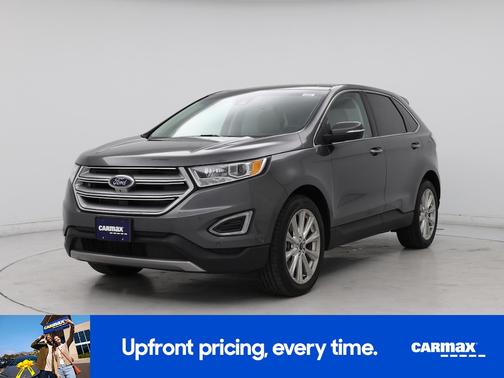 Gray 2018 Ford Edge Titanium