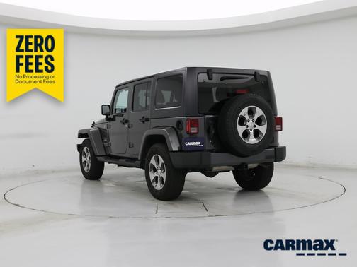 Gray 2017 Jeep Wrangler Unlimited Sahara