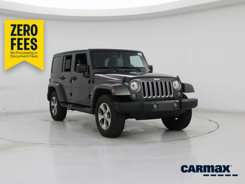 Gray 2017 Jeep Wrangler Unlimited Sahara