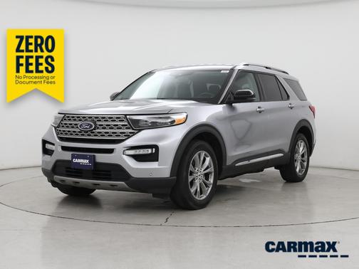 Silver 2022 Ford Explorer Limited