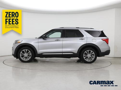Silver 2022 Ford Explorer Limited