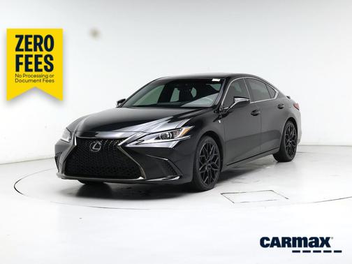 Black 2020 Lexus ES 350 F-Sport