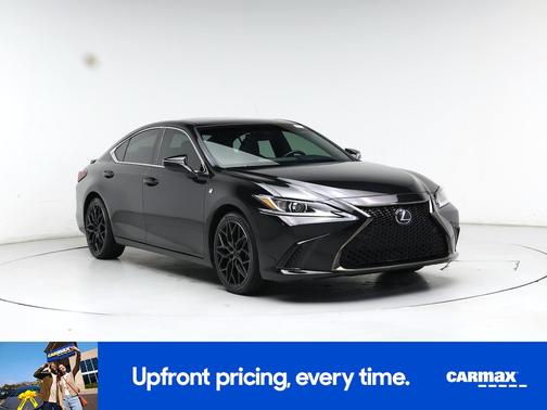 Black 2020 Lexus ES 350 F-Sport