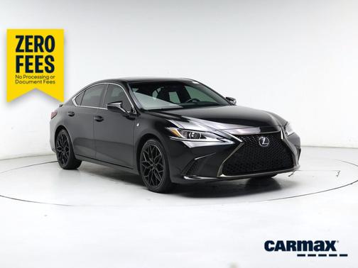 Black 2020 Lexus ES 350 F-Sport