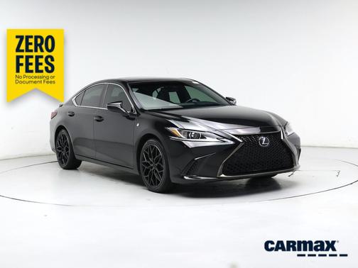 Black 2020 Lexus ES 350 F-Sport