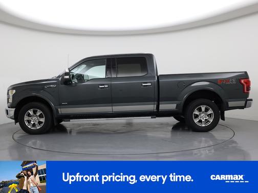 Gray 2015 Ford F-150 Lariat