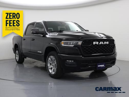 Black 2025 RAM 1500 Bighorn