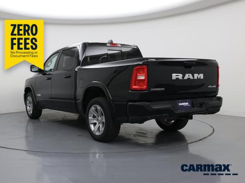 Black 2025 RAM 1500 Bighorn