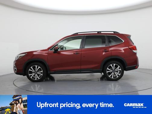 Red 2020 Subaru Forester Limited