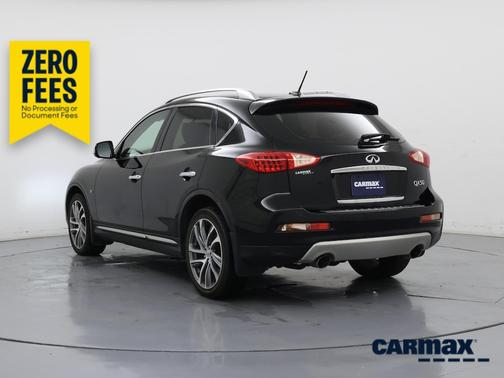 Black 2017 INFINITI QX50