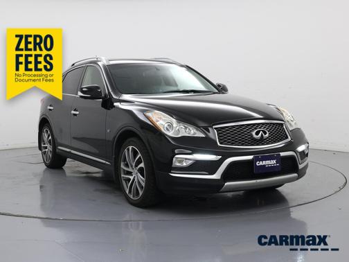 Black 2017 INFINITI QX50