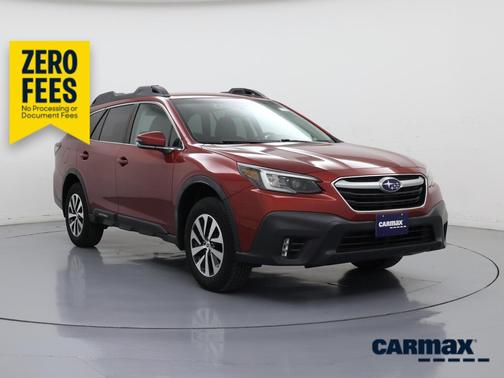 Red 2020 Subaru Outback Premium