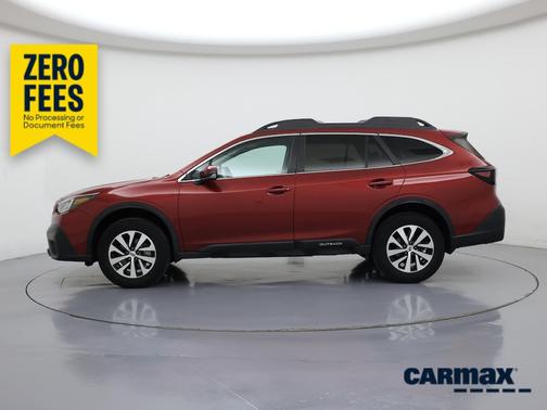 Red 2020 Subaru Outback Premium