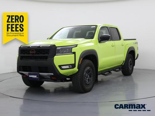 Green 2026 Nissan Frontier PRO-4X