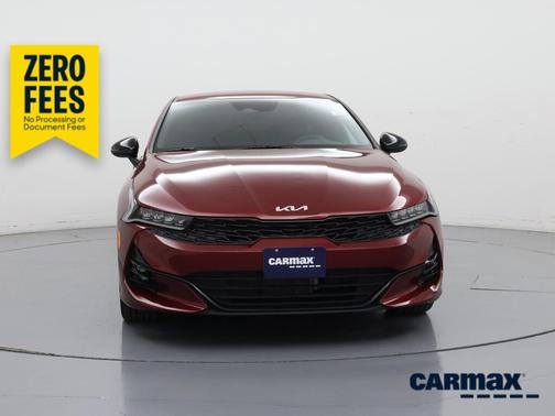 Red 2022 Kia K5 GT-Line
