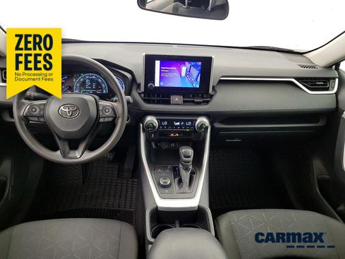 Silver 2025 Toyota RAV4 Hybrid XLE