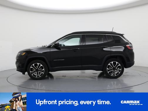 Black 2022 Jeep Compass Limited