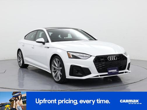 White 2025 Audi A5 Sportback S-Line Premium