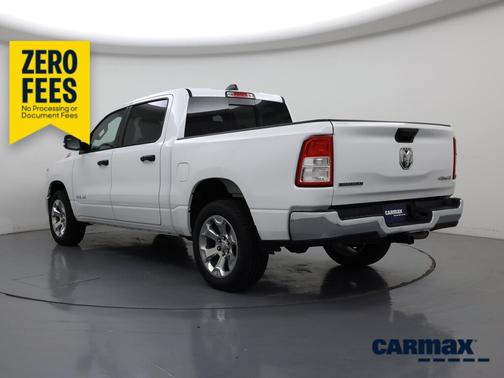 White 2023 RAM 1500 Bighorn