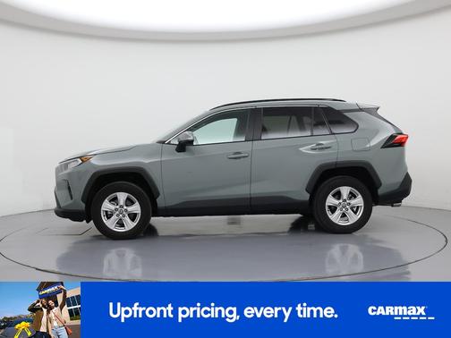 Green 2021 Toyota RAV4 XLE