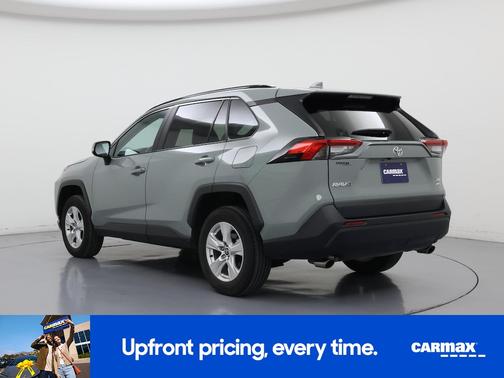 Green 2021 Toyota RAV4 XLE