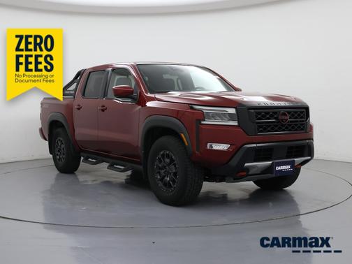 Red 2023 Nissan Frontier PRO-4X