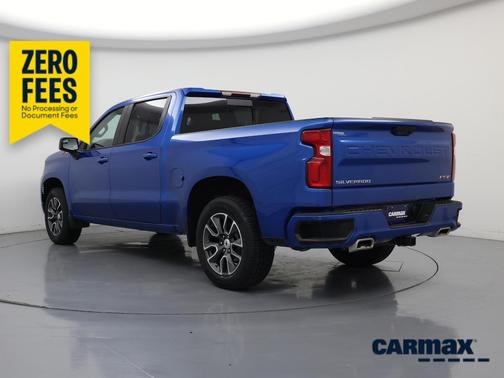 Blue 2022 Chevrolet Silverado 1500 RST