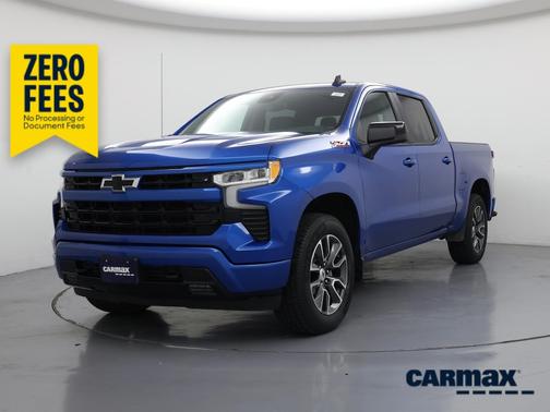 Blue 2022 Chevrolet Silverado 1500 RST