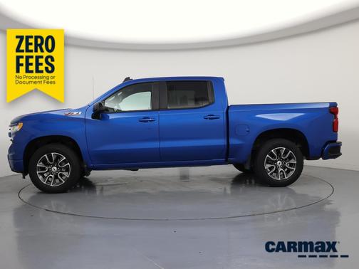 Blue 2022 Chevrolet Silverado 1500 RST