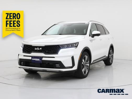 White 2024 Kia Sorento Hybrid SX Prestige