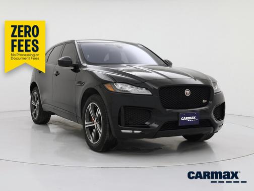 Black 2018 Jaguar F-PACE S