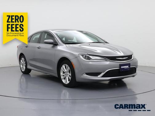 Gray 2015 Chrysler 200 Limited