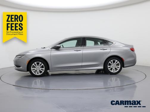 Gray 2015 Chrysler 200 Limited